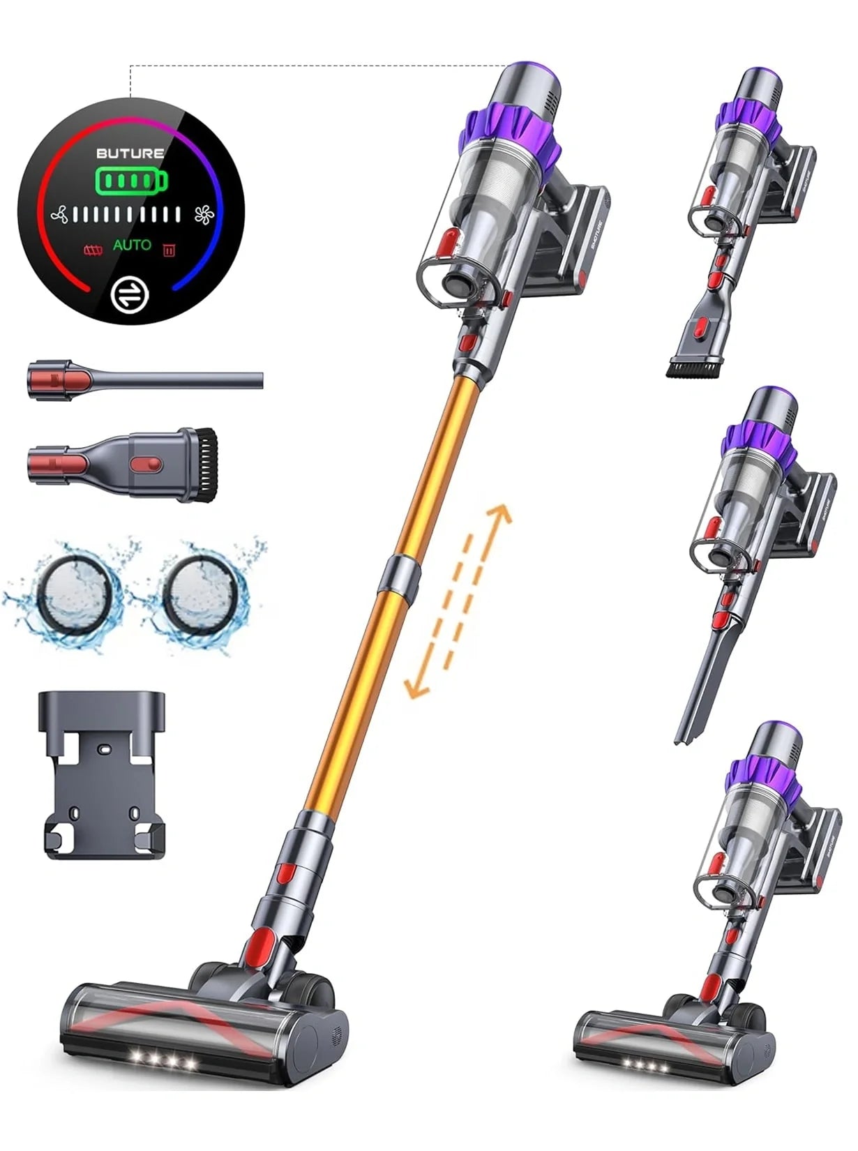 Buture VC80 Cordless Vacuum Cleaner