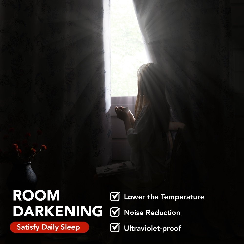 Farmhouse Mountain Ash Blackout Curtains